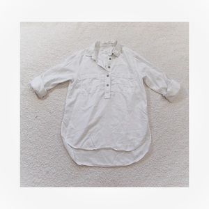 Lou and Grey 1/2 Button Down Shirt Sz Small